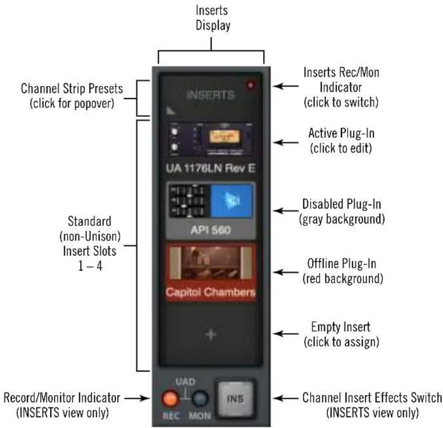 Universal Audio Apollo Solo USB - Inserts Display - 1