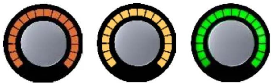 Universal Audio Apollo Solo USB - Matching Gain Stage Indicators - 1