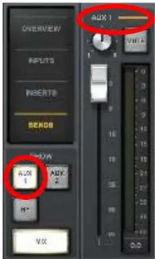 Universal Audio Apollo Solo USB - Sends View - 1