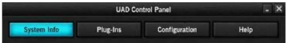 Universal Audio Apollo Solo USB - Accessing the Control Panels - 2