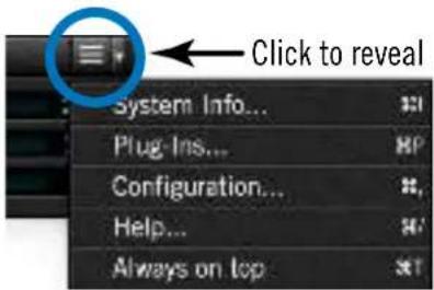 Universal Audio Apollo Solo USB - Meter Menu - 1