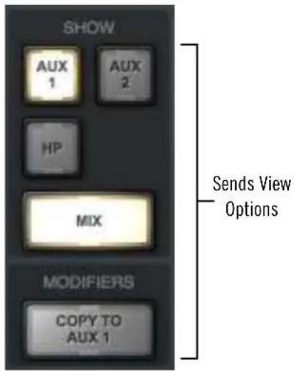 Universal Audio Apollo Solo USB - Sends View Options - 1