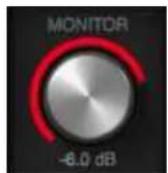 Universal Audio Apollo Solo USB - Monitor Level Indicator - 2