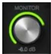 Universal Audio Apollo Solo USB - Monitor Level Indicator - 1