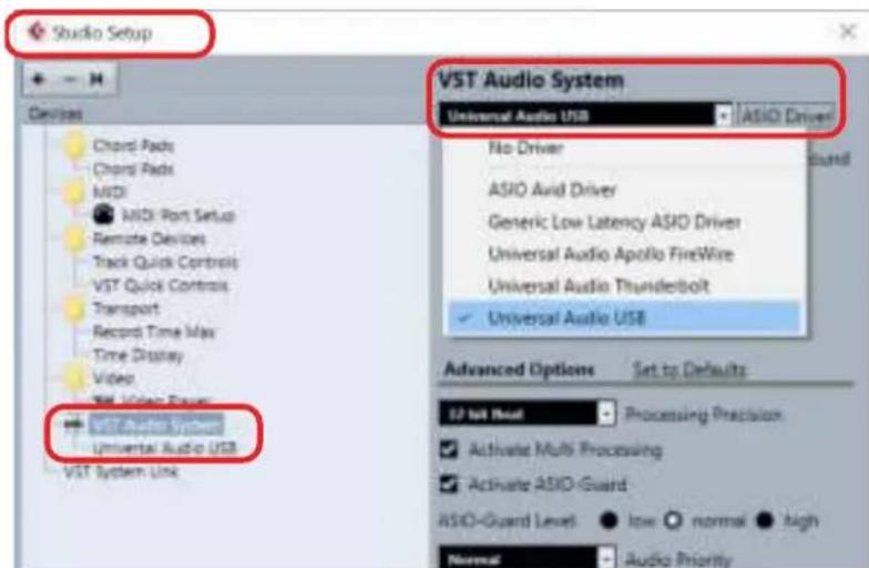 Universal Audio Apollo Solo USB - Steinberg Cubase - 1
