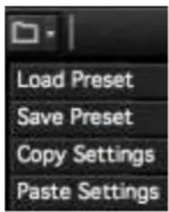 Universal Audio Apollo Solo USB - Preset Manager Menu - 1