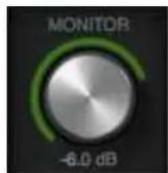 Universal Audio Apollo Solo USB - Monitor Level Indicator - 3