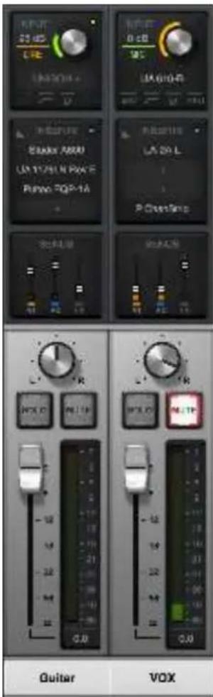 Universal Audio Apollo Solo USB - When Link is activated: - 1