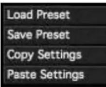 Universal Audio Apollo Solo USB - Preset/Settings Menu - 1