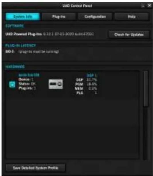 Universal Audio Apollo Solo USB - UAD Control Panels - 1