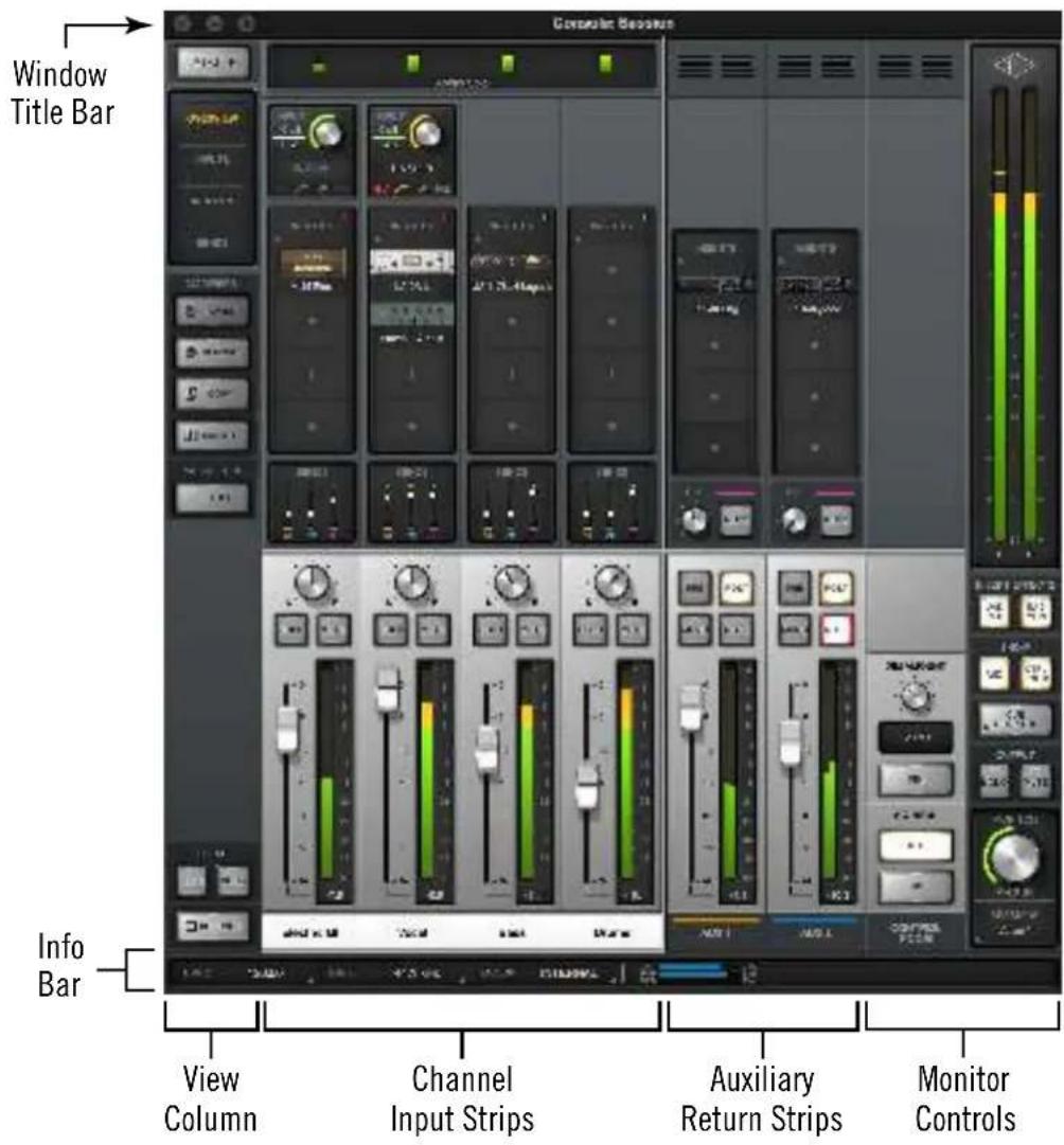 Universal Audio Apollo Solo USB - Console Layout - 1