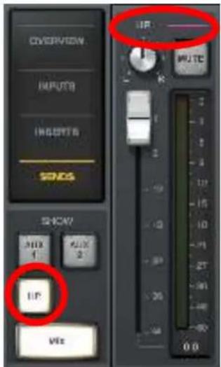 Universal Audio Apollo Solo USB - Sends View - 2