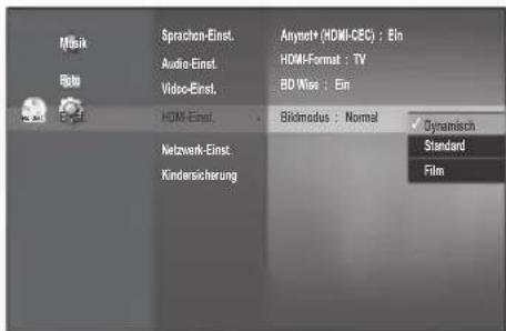 SAMSUNG BD-P1595A - Bildmodus - 1