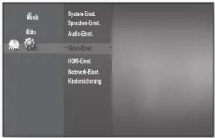 SAMSUNG BD-P1595A - ANZEIGEOPTIONEN EINSTELLEN - 2