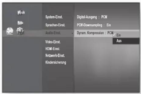 SAMSUNG BD-P1595A - Dynam. Kompression - 1