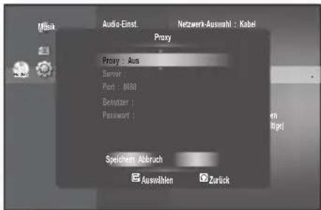 SAMSUNG BD-P1595A - Proxy Einstellung - 1