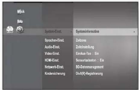 SAMSUNG BD-P1595A - SYSTEMINFORMATION - 2