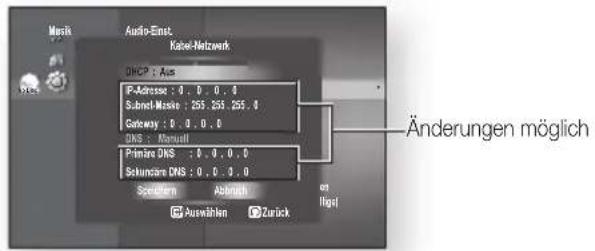 SAMSUNG BD-P1595A - netzwerkeinrichtg - 1