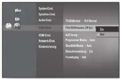 SAMSUNG BD-P1595A - Film-Bildfrequenz (24fps) - 1
