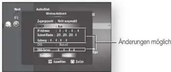 SAMSUNG BD-P1595A - Wireless-Netzwerk - 7