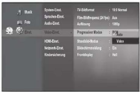 SAMSUNG BD-P1595A - Progressiver Modus - 1
