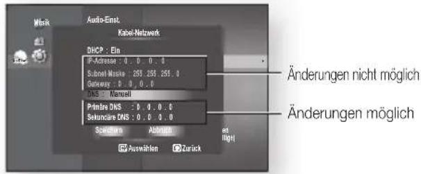 SAMSUNG BD-P1595A - netzwerkeinrichtg - 2