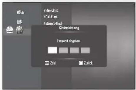 SAMSUNG BD-P1595A - KINDERSICHERUNG EINSTELLEN - 3