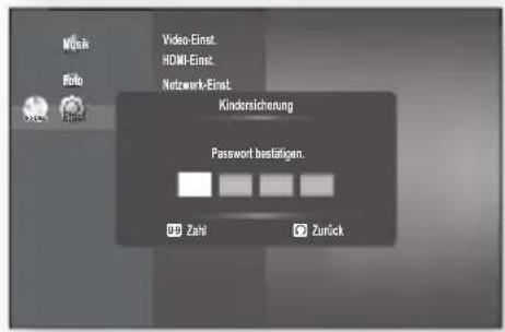 SAMSUNG BD-P1595A - KINDERSICHERUNG EINSTELLEN - 4