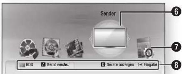 SAMSUNG BD-C8900S - Das menü einstellen - 2