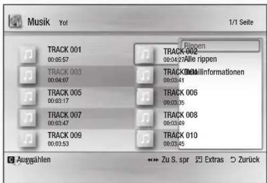 SAMSUNG BD-C8900S - Audio CD (CD-DA) rippen - 1