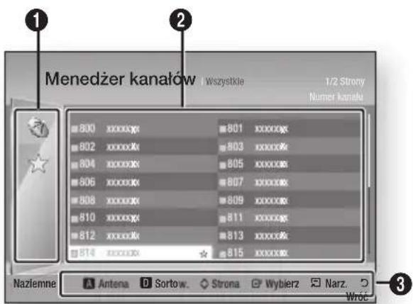1 2 Menedżer kanałów Wszystkie 1/2 Strony Numer kanału 800 xxxxxg 801 xxxxxg 802 xxxxxg 803 xxxxxg 804 xxxxxg 805 xxxxxg 806 xxxxxg 807 xxxxxg 808 xxxxxg 809 xxxxxg 810 xxxxxg 811 xxxxxg 812 xxxxxg 813 xxxxxg 814 xxxxxg 815 xxxxxg Nazlemne Antena Sortow. Strona Wybierz Narz. Wróć