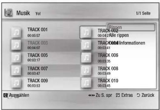 SAMSUNG BD-C8500S - Audio CD (CD-DA) rippen - 1