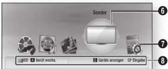 SAMSUNG BD-C8500S - Das menü einstellen - 2