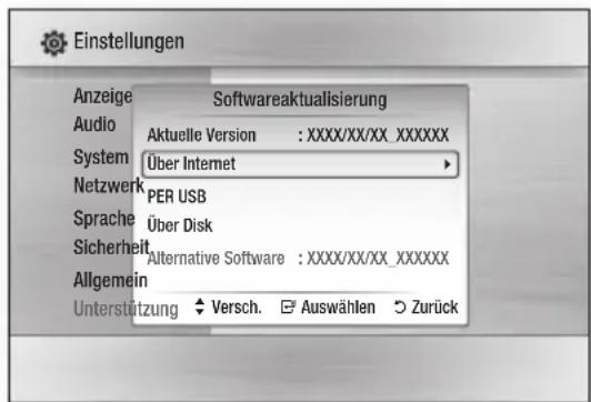 SAMSUNG BD-C8500S - Softwareaktualisierung - 1