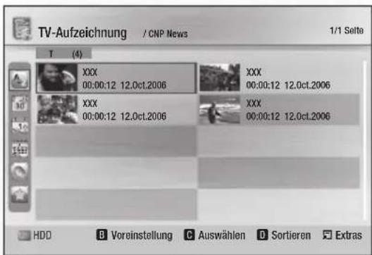 SAMSUNG BD-C8500S - Aufgenommenen Titel abspielen - 1