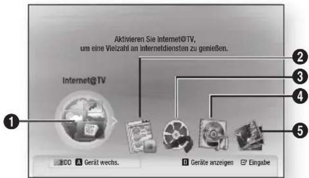 SAMSUNG BD-C8500S - Das menü einstellen - 1