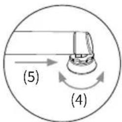 (5) (4)