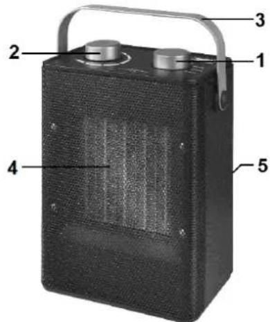 Eurom Safe-t-Heater Metal 2000 - Popis - 1