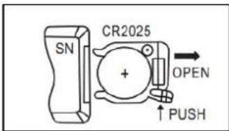 SN CR2025 OPEN PUSH