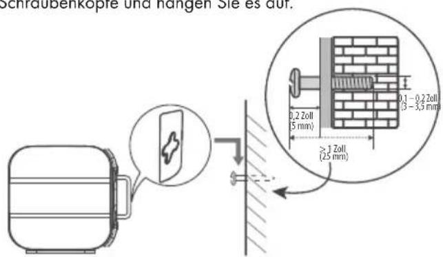 Diagram showing connection between a power outlet and speaker unit with labeled components