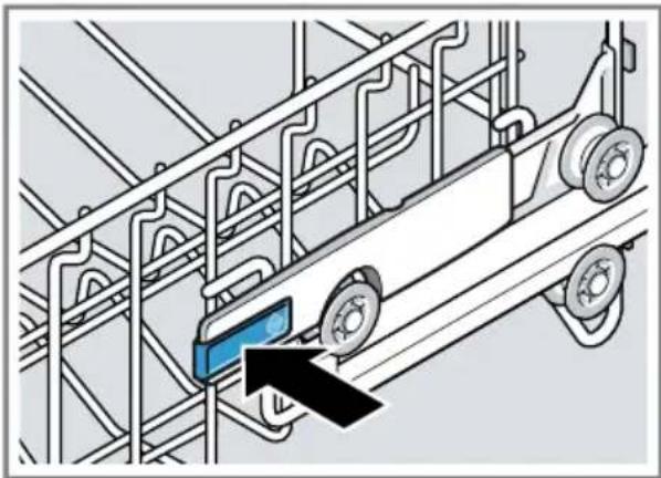 BOSCH SMV4HAX08E - Oberen Geschirrkorb mit seitlichen Hebeln einstellen - 1