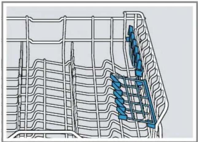 BOSCH SMI4HDS52E - Seitliche Ablage im 3. Geschirrkorb verschieben - 2