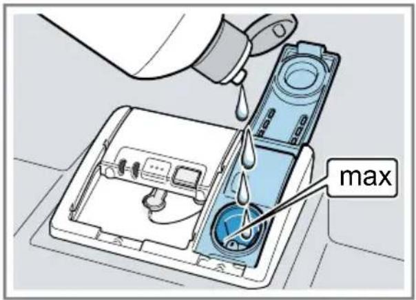 BOSCH SMI8YCS01E - Klarspüler einfüllen - 2