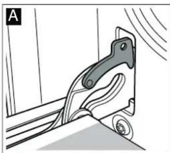 BOSCH HEF010BR1 - Backofentür aus- und einhängen - 1