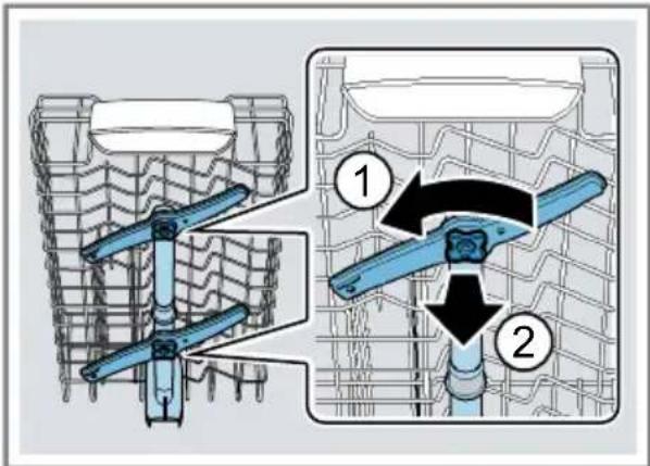 BOSCH SPU2XMS01E - Sprüharme reinigen - 1