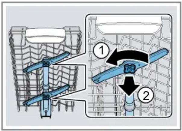 BOSCH SPU4ELS00D - Sprüharme reinigen - 1