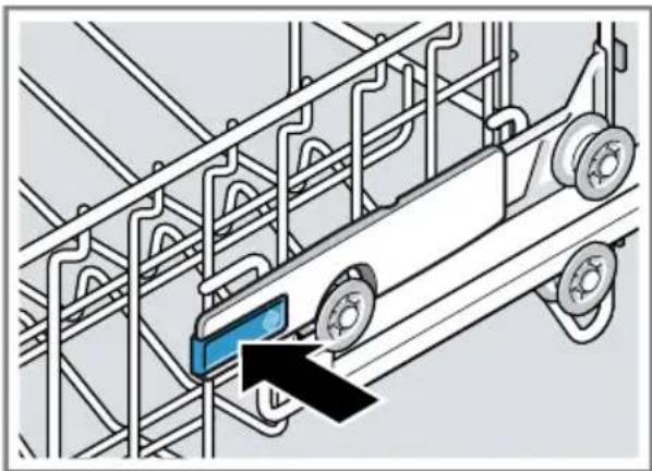 BOSCH SMI8YBS00D - Oberen Geschirrkorb mit seitlichen Hebeln einstellen - 1