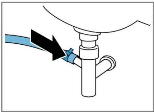 BOSCH WAN282A2 - Wasserablaufschlauch am Siphon reinigen - 3