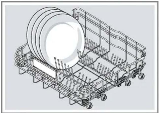 SIEMENS SN65EX56CE - 用兩側調整桿調整上層洗滌籃 - 2
