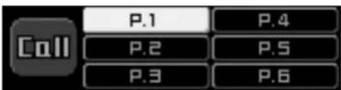 Call P.1 P.4 P.2 P.5 P.3 P.6